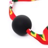 Tropische siliconen bdsm ball gag