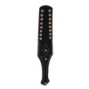 twee laags paddle nepleer bdsm zwart