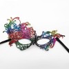 venetiaans masker kant regenboog