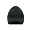 Vibrerende silicone edger masturbator zwart