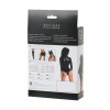 Wetlook body dress - kleur zwart bdsm
