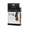 Wetlook shiny bikini set - kleur zwart FETISH