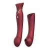 Zalo Queen PulseWave vibrator - rood