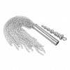 zweep met metalen kettingen dildo